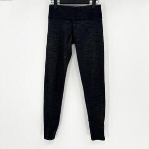 Lululemon Women's Gray Yoga Workout Athletic Leggings Size‎ 4
